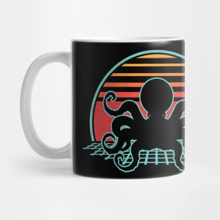 Kraken Retro Vintage Cthulhu 80S Style Octopus Mug